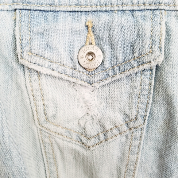 Mudd Light Washed denim vest - Picture 4 of 5